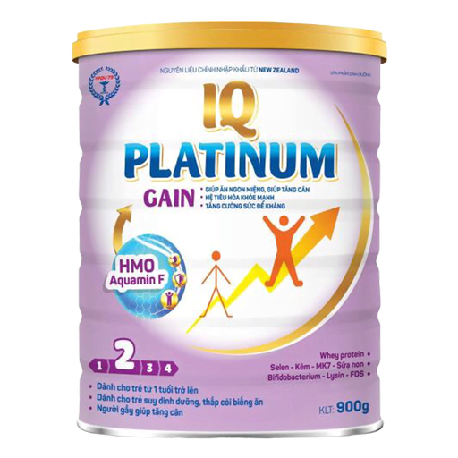 Sữa bột IQ Platinum Gain 900g